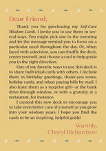 Load image into Gallery viewer, Self-Care Wisdom Cards by Cheryl Richardson
